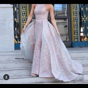 Portia and Scarlett Dress Silver Gown